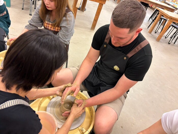 2025.03.12 【2025華語正規密集班】文化課-鶯歌捏陶 / Outdoor Cultural Class - Pottery Making in YinggeImage