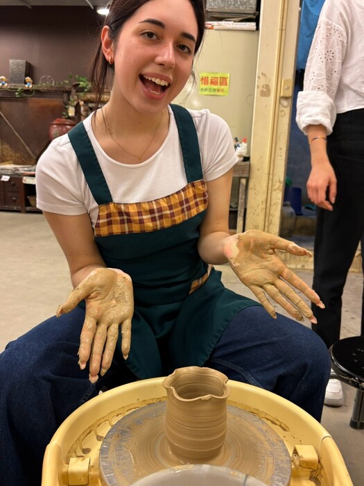 2025.03.12 【2025華語正規密集班】文化課-鶯歌捏陶 / Outdoor Cultural Class - Pottery Making in YinggeImage