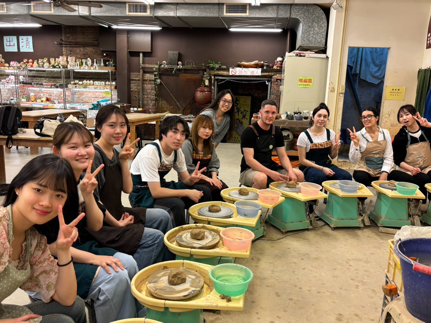 2025 Intensive Mandarin Program【Mandarin Culture Outdoor Activity-Pottery Making in Yingge】】